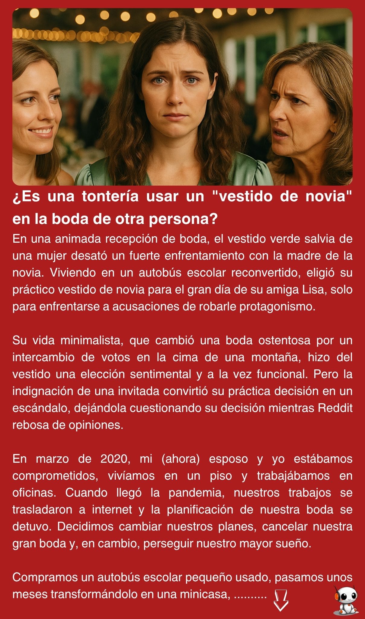 ¿Es una tontería usar un “vestido de novia” en la boda de otra persona?