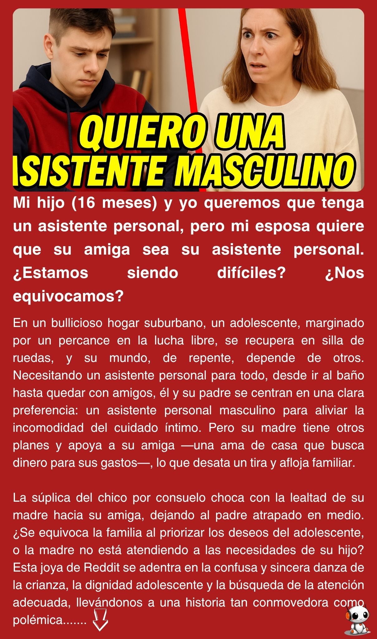 ¿Soy un idiota por decirle a mi hermana que no debería haber traído a su bebé a mi fiesta solo para adultos?