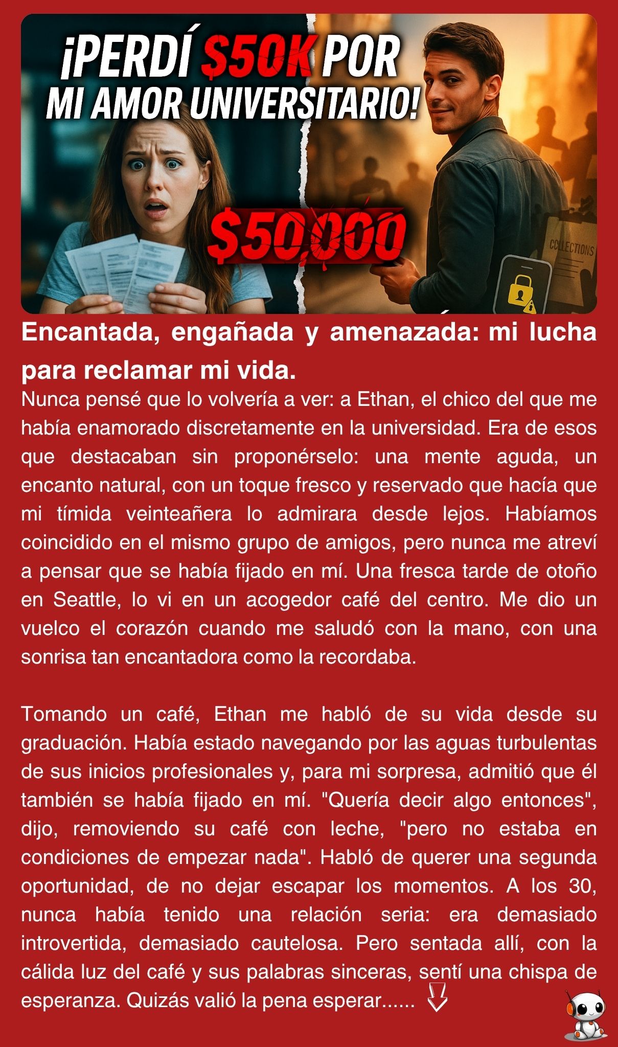 Encantada, engañada y amenazada: mi lucha para reclamar mi vida.