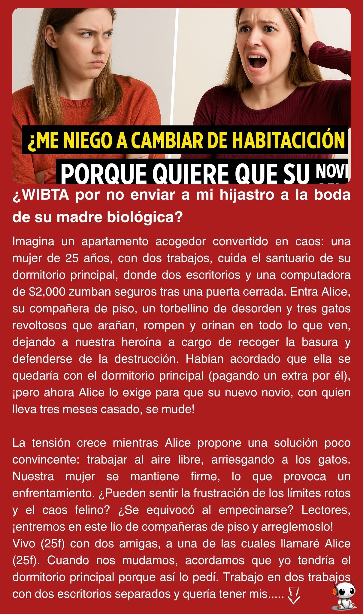 ¿WIBTA por no enviar a mi hijastro a la boda de su madre biológica?